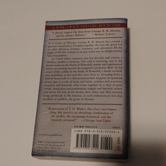 3/$13 Song of Ice and Fire 1. Game of thrones by George R.R. Martin 1997 - Picture 5 of 5